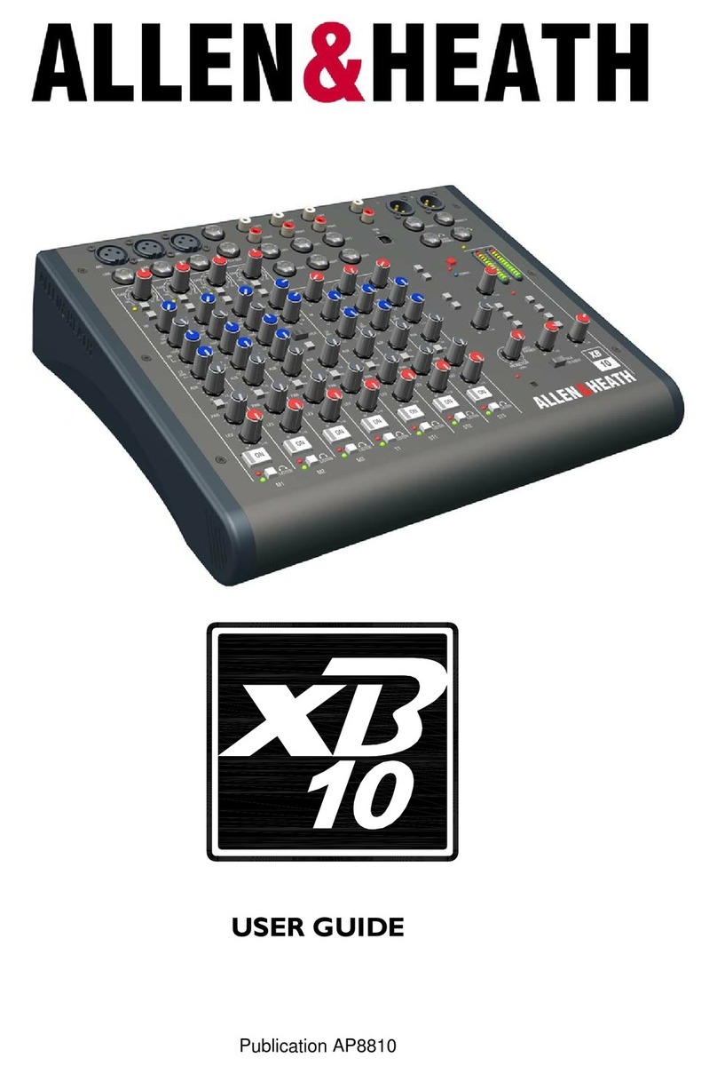 ALLEN & HEATH XB 10 user guide