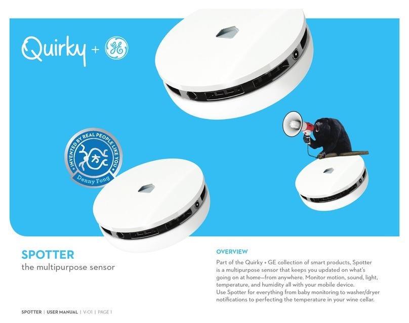 Quirky SPOTTER user manual