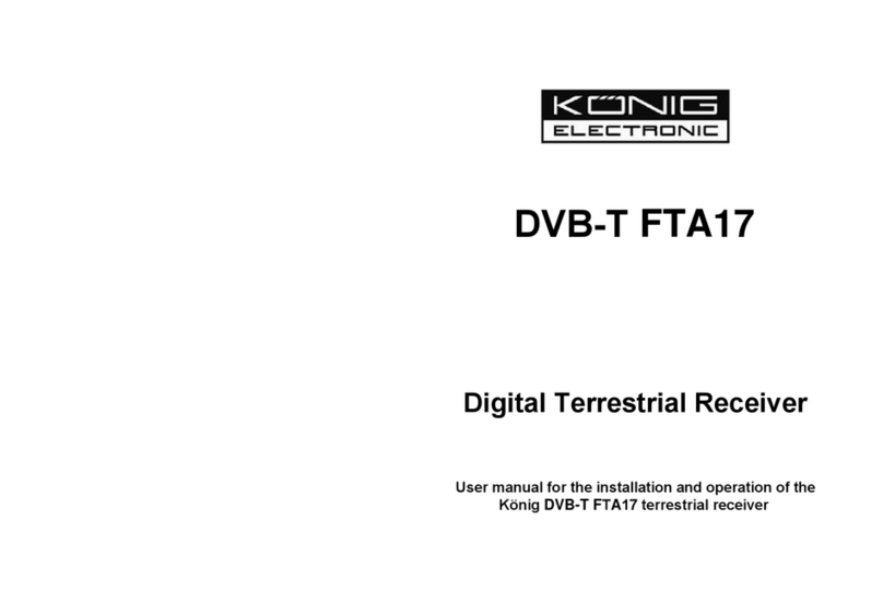 Konig DVB-T FTA17 User manual