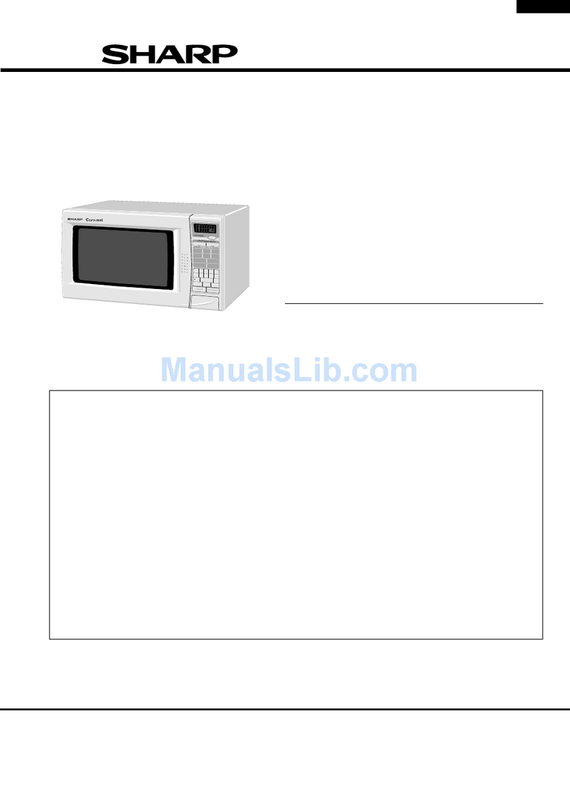 Sharp R-350B User manual