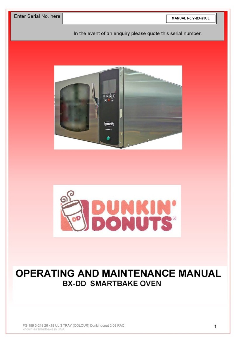 Belshaw Brothers BX-DD Operating instructions