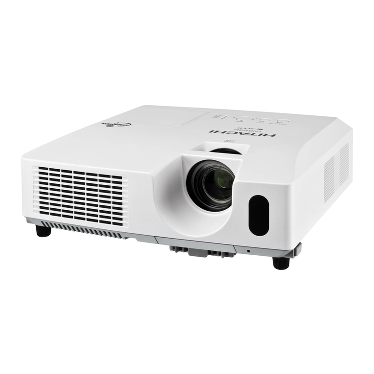 Hitachi CP-WX3014WN User manual