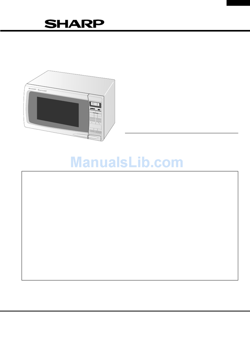 Sharp Carousel R-350C User manual