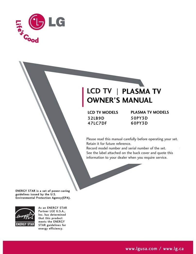 LG 47LC7DF User manual