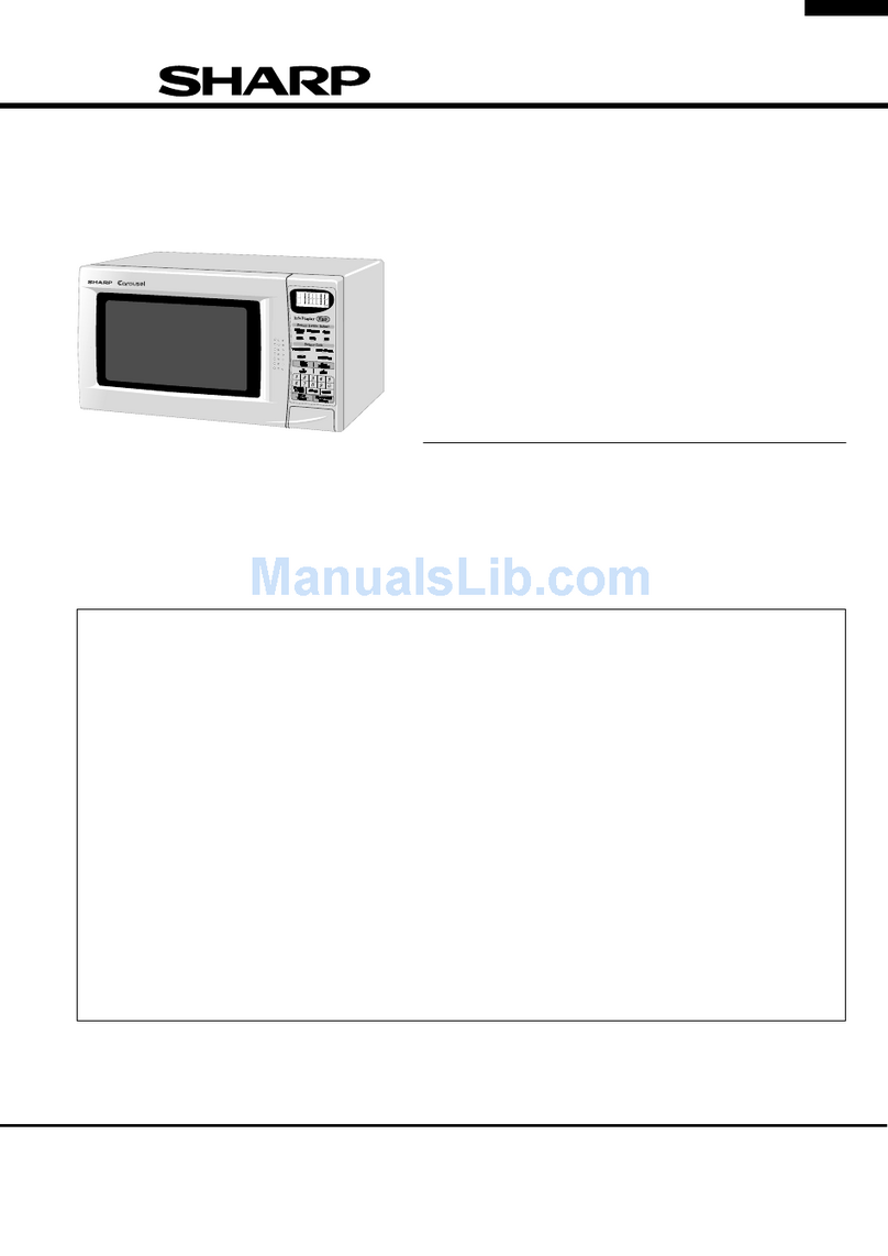 Sharp R-480C User manual
