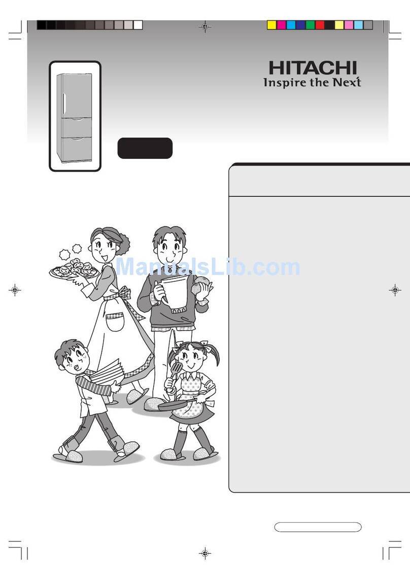 Hitachi R-S31SVTH Use and care instructions