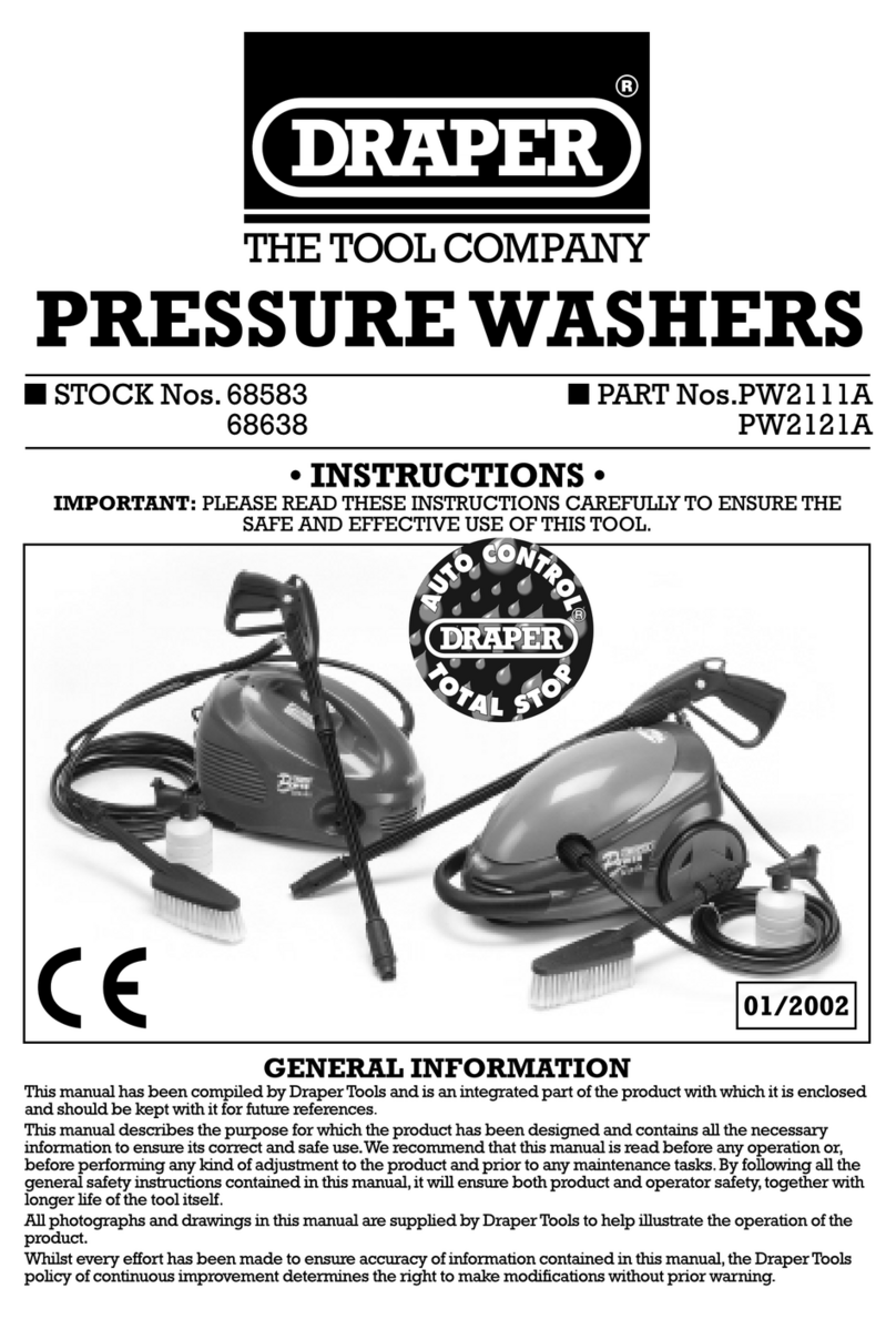 Draper PW2111A instructions