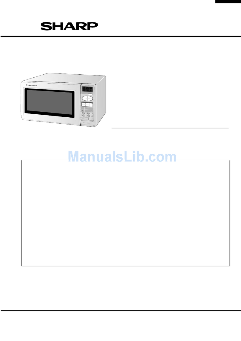 Sharp Carousel R-880B User manual