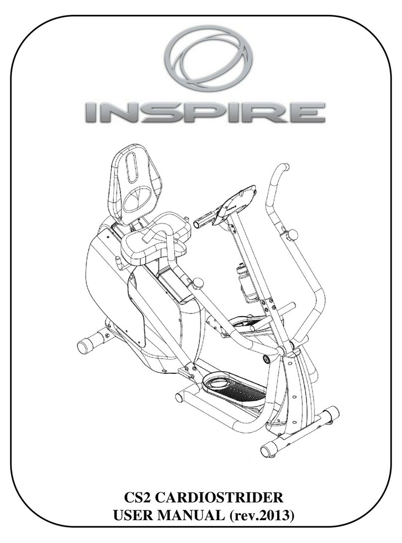Inspire CARDIOSTRIDER CS2 user manual