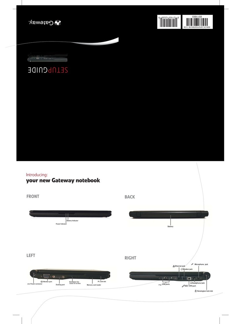 Gateway Notebook Setup guide