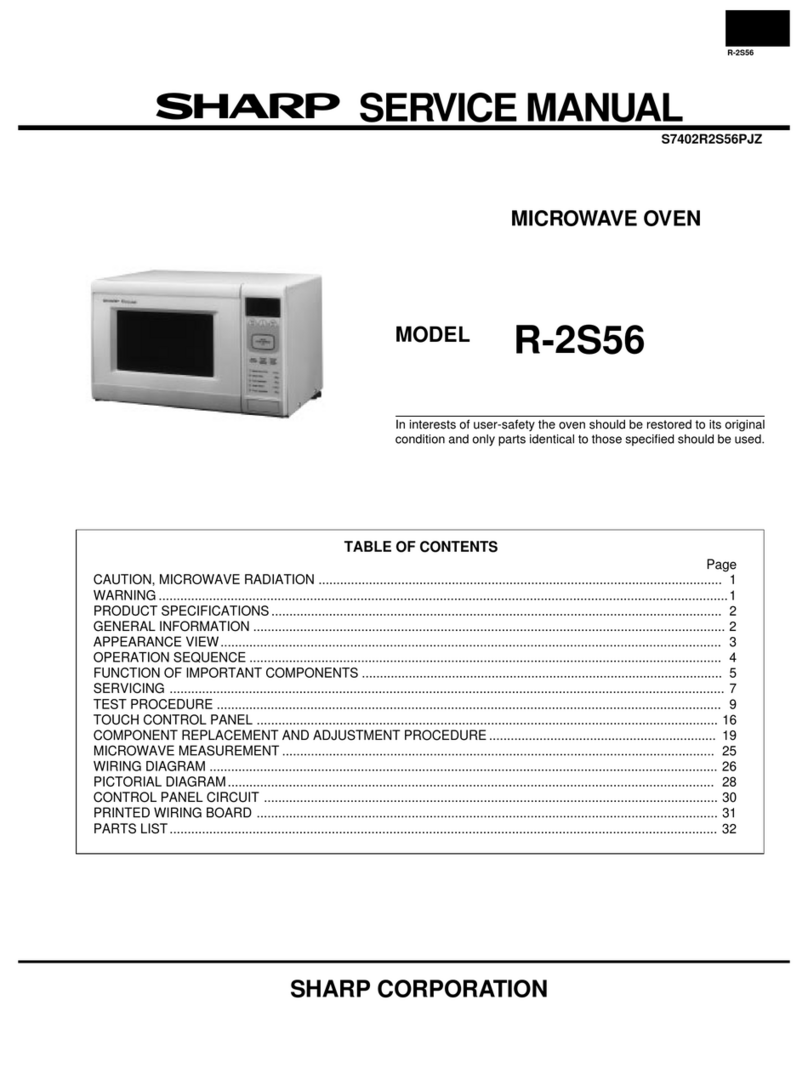 Sharp R-2S56 User manual