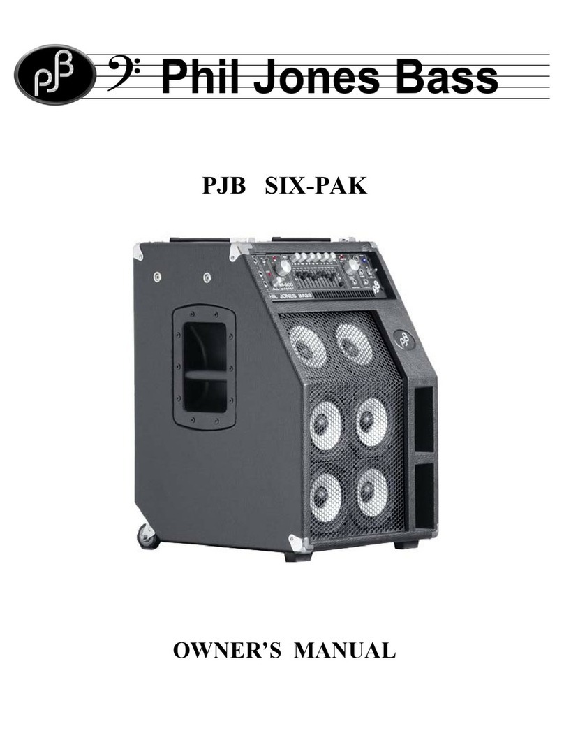 PJB SIX-PAK owner's manual