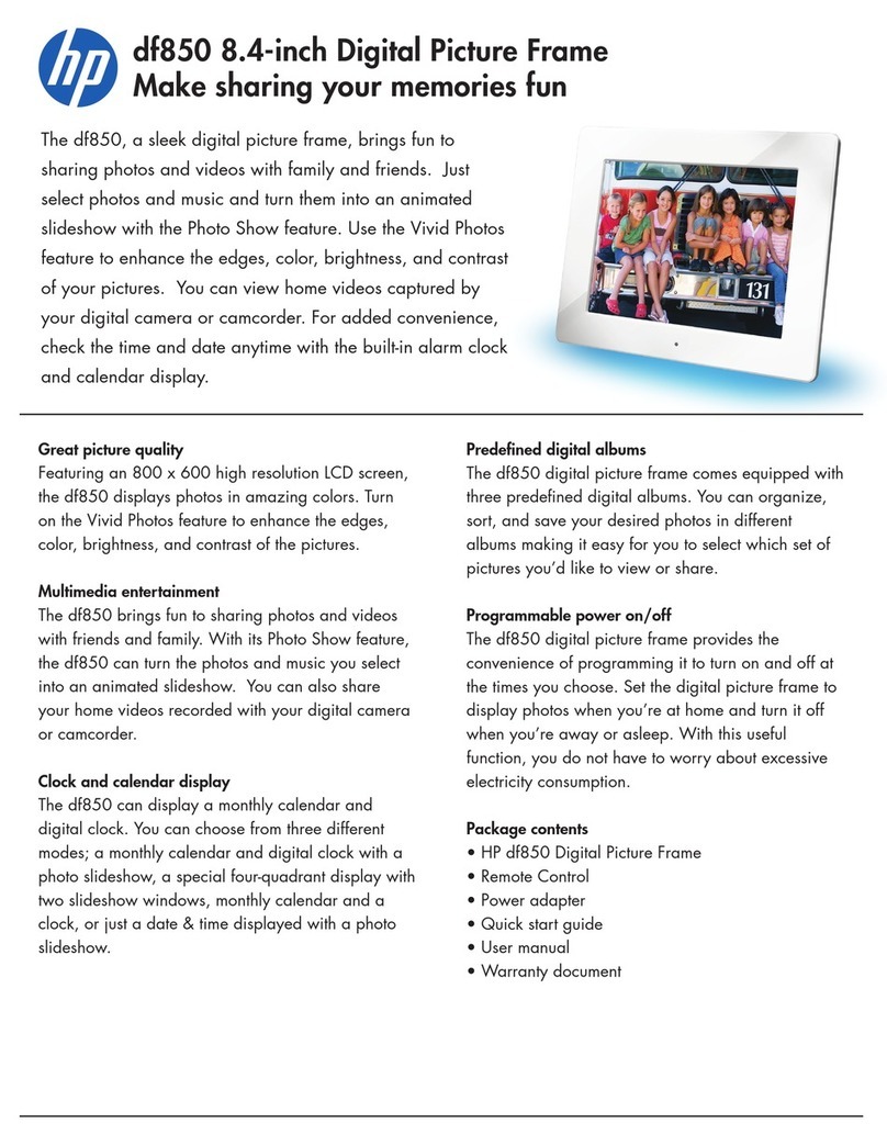 HP df850 Specifications