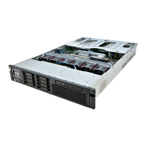 HP ProLiant DL380 Generation 7 (G7) User instructions