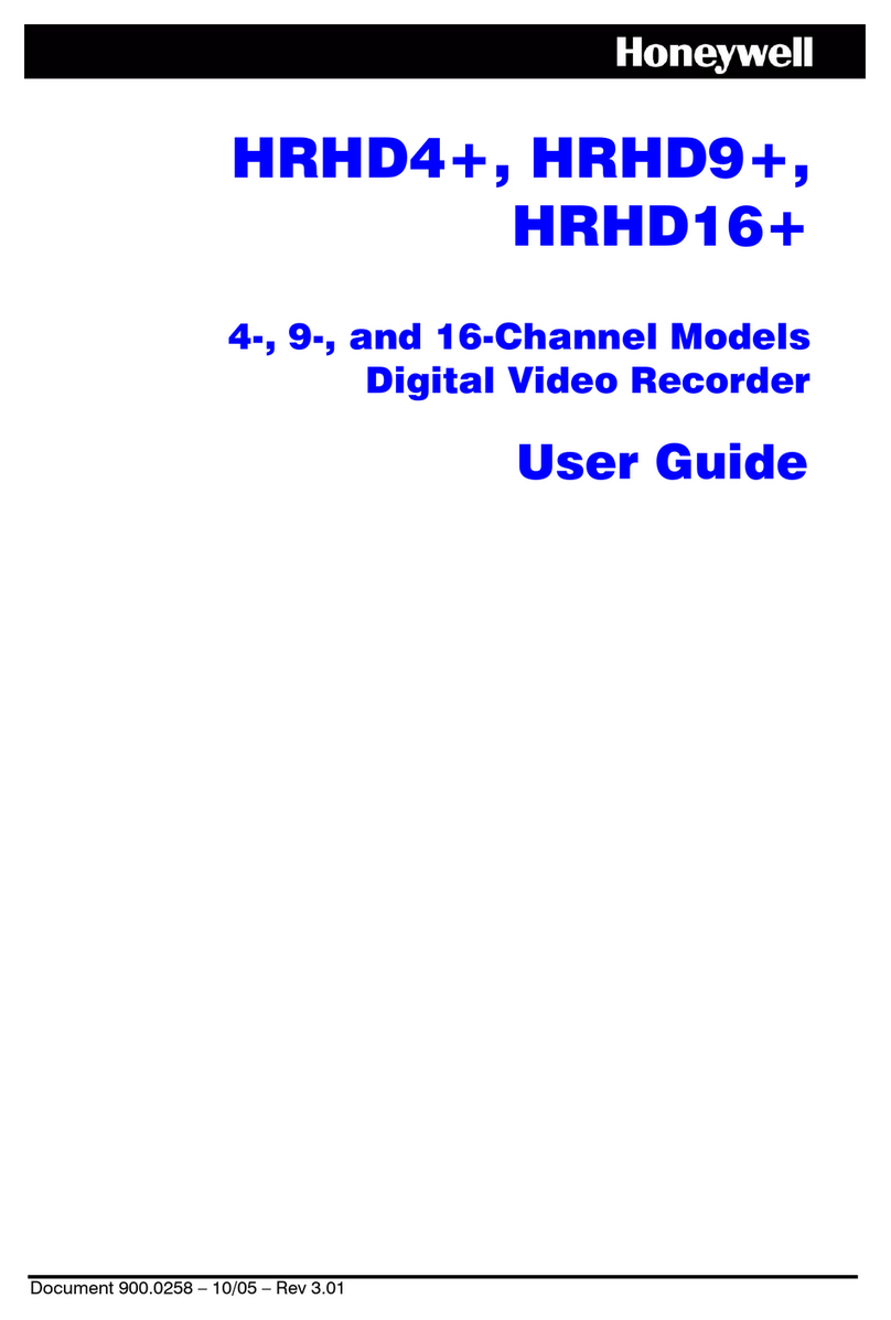 Honeywell HRHD4+ User manual