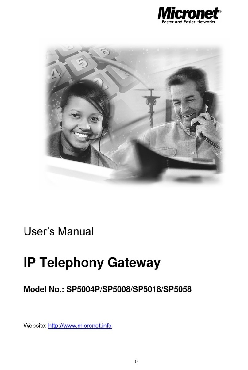 MicroNet SP5004P User manual