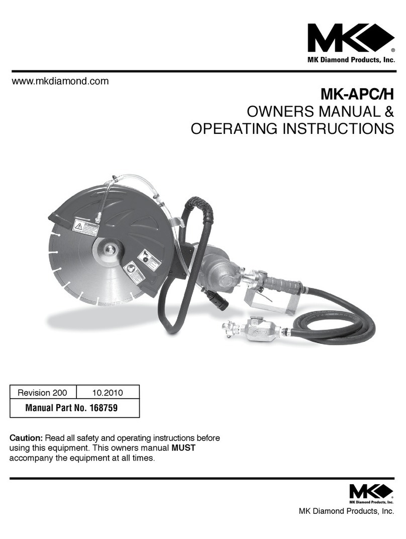 MK Diamond Products MK-APC Owner's manual & operating instructions MK Diamond Products MK-APC Owner's manual & operating instructions