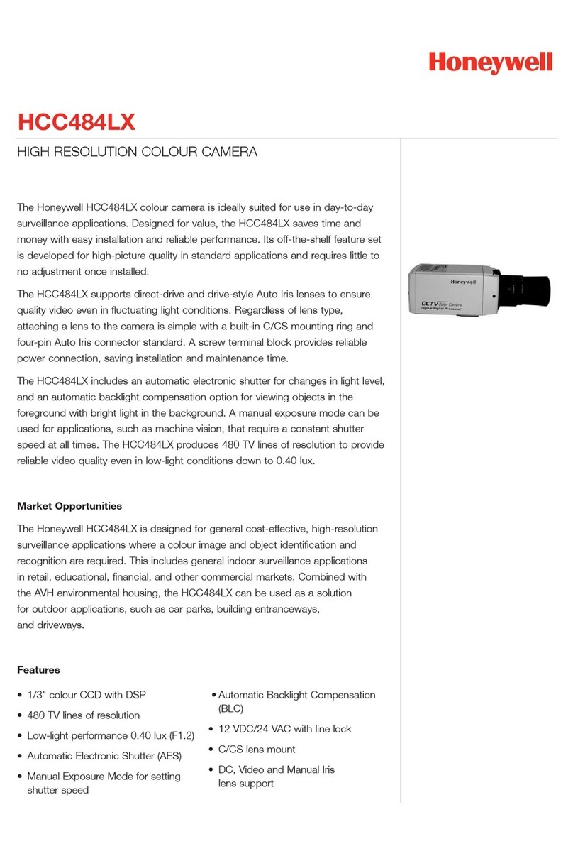 Honeywell HCC484LX Specifications