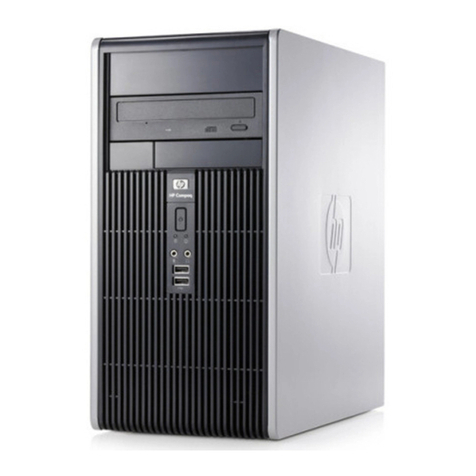 HP dc5700 series User instructions