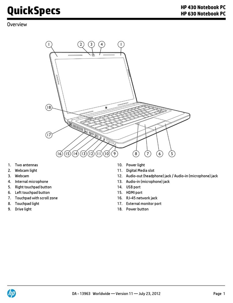 HP Jornada 430 User instructions HP Jornada 430 User instructions