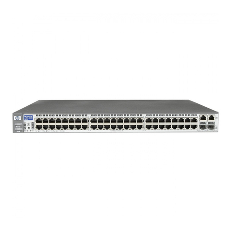 HP ProCurve Switch 2650 User manual