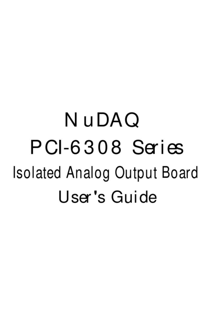 NuDAQ PCI-6308 Series user guide