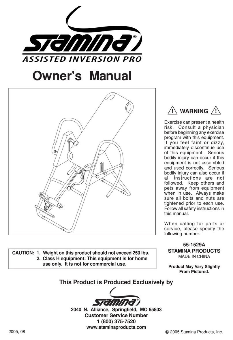Stamina 55-1529A User manual