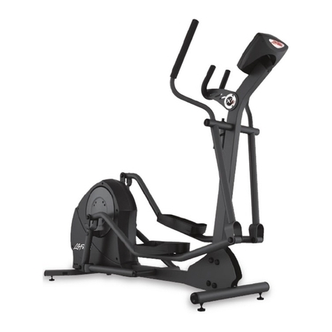 Life Fitness X15 user manual