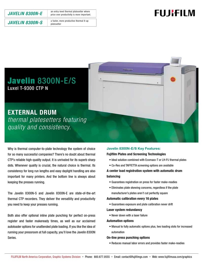 FujiFilm JAVELIN 8300N-S User manual
