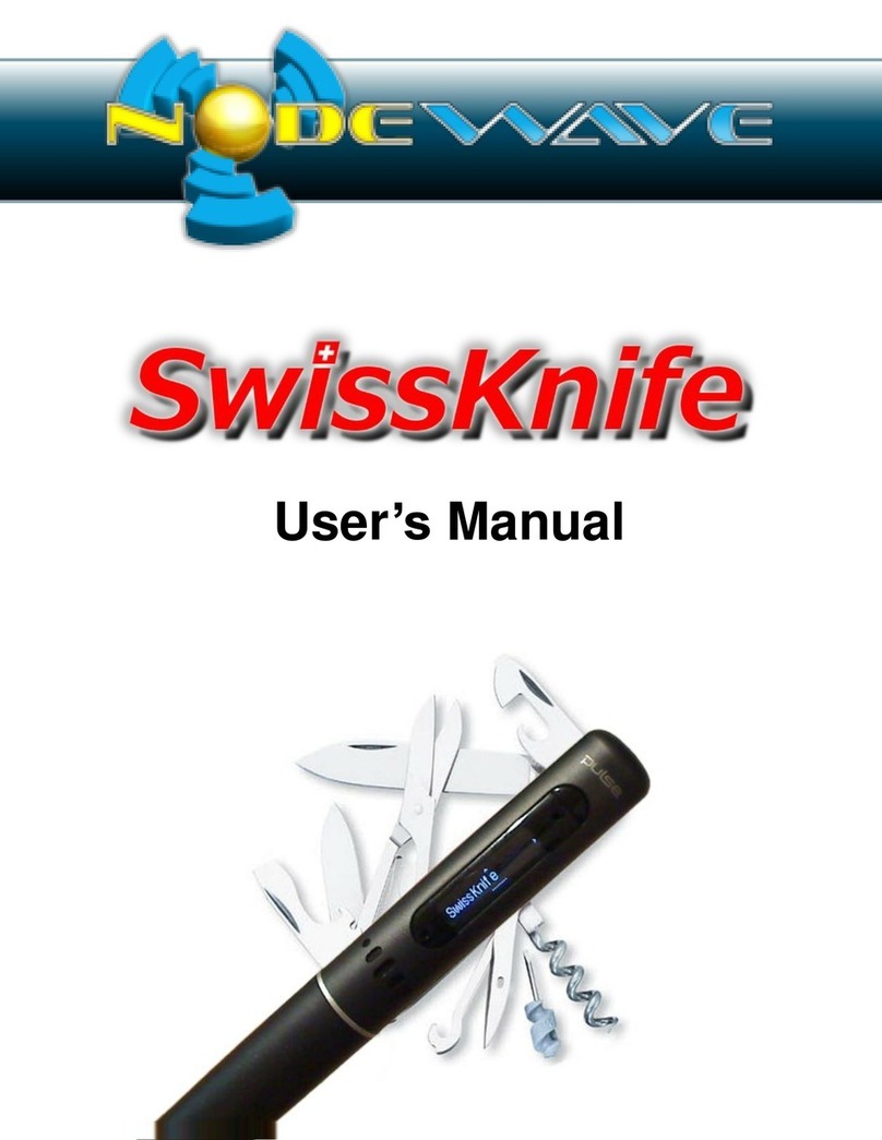 Nodewave SwissKnife User manual