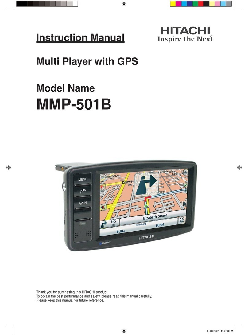 Hitachi MMP-501B instruction manual