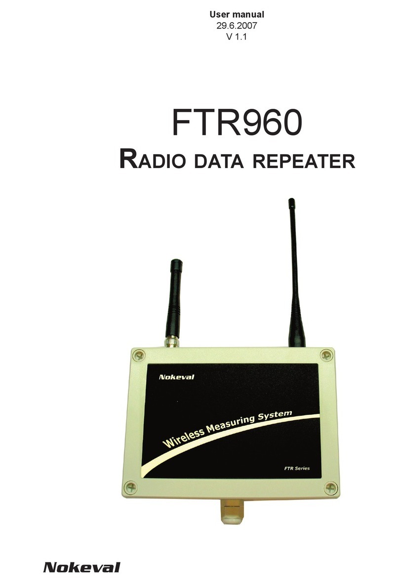 Nokeval FTR960 user manual