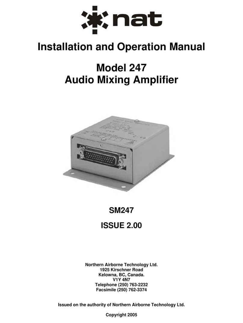 Northern Airborne Technology 247 owner's manual