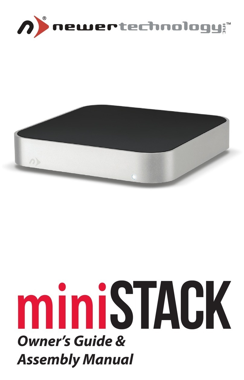 Newer Technology miniStack MAX User manual Newer Technology miniStack MAX User manual