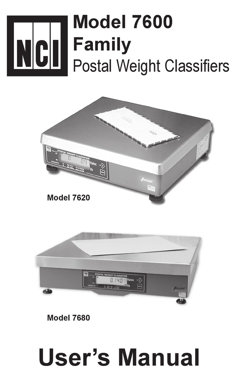 NCI 7620 Family User manual