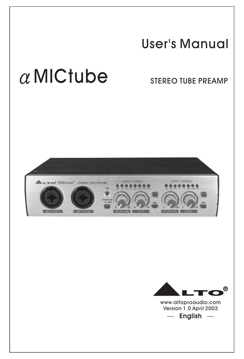 Alto ? MICtube User manual