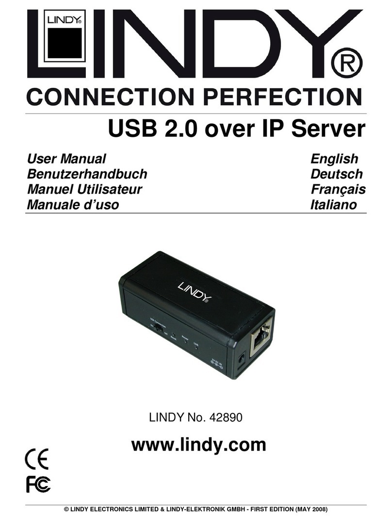 Lindy 42890 user manual
