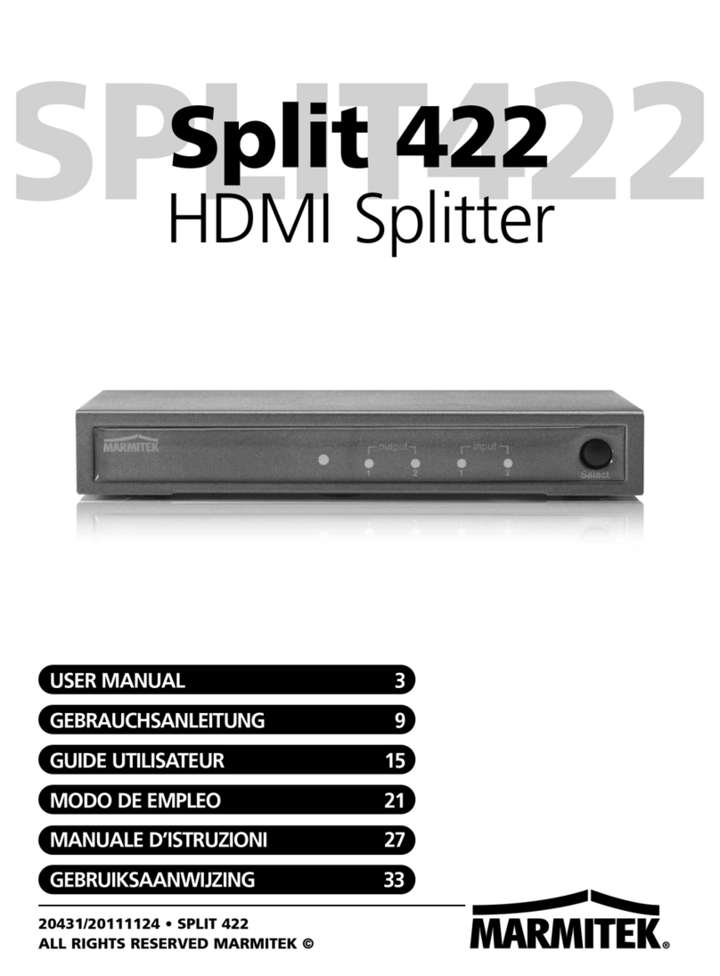 Marmitek SPLI' 422 User manual