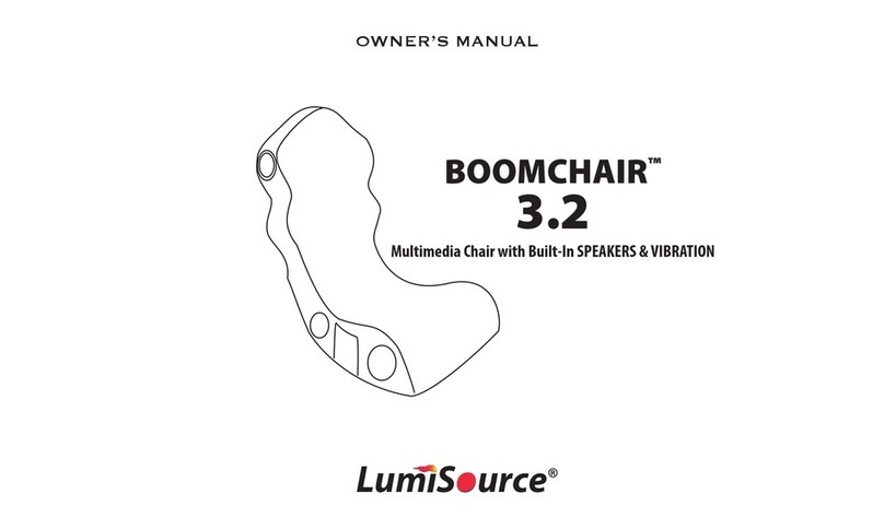 LumiSource BOOMCHAIR 3.2 owner's manual