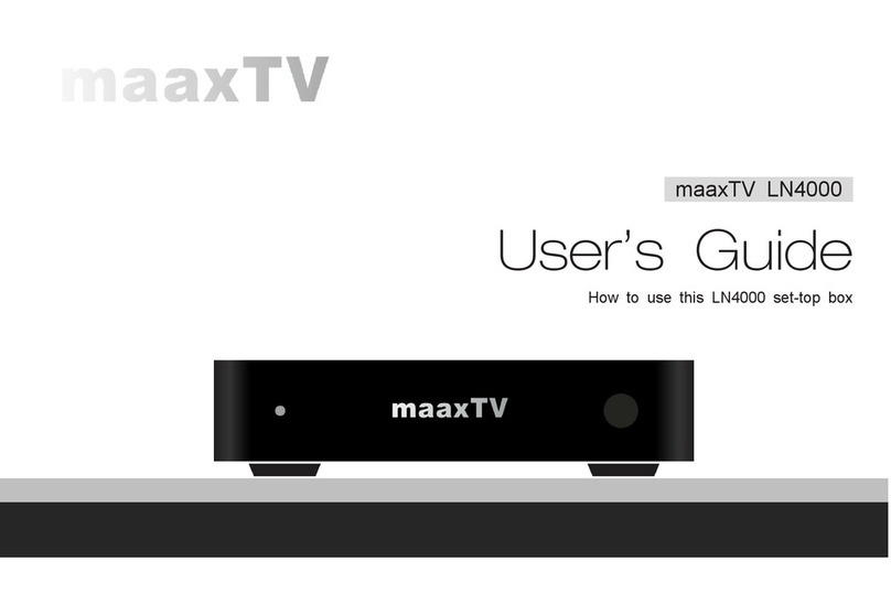 maaxTV LN4000 user guide