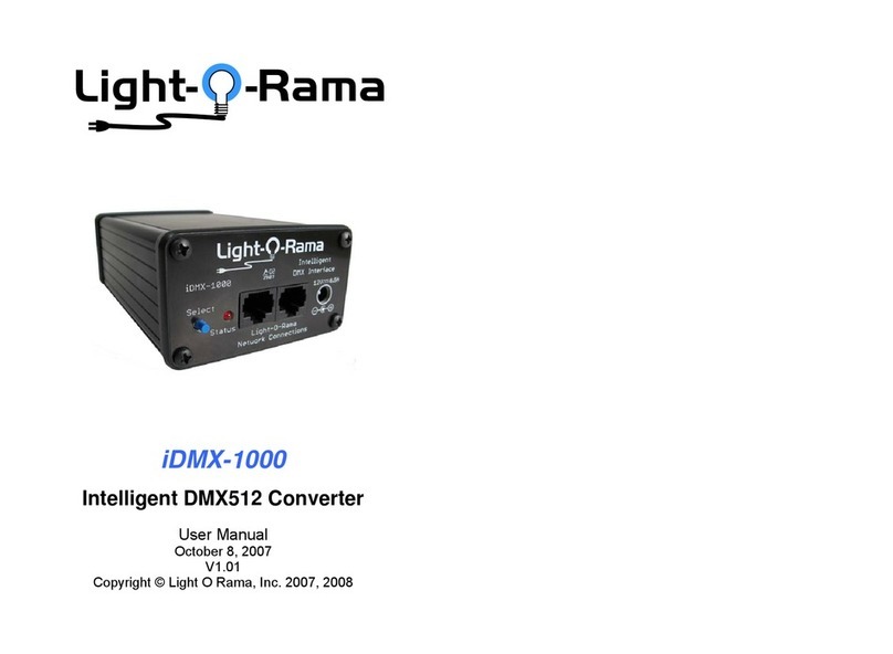 Light O Rama iDMX-1000 user manual