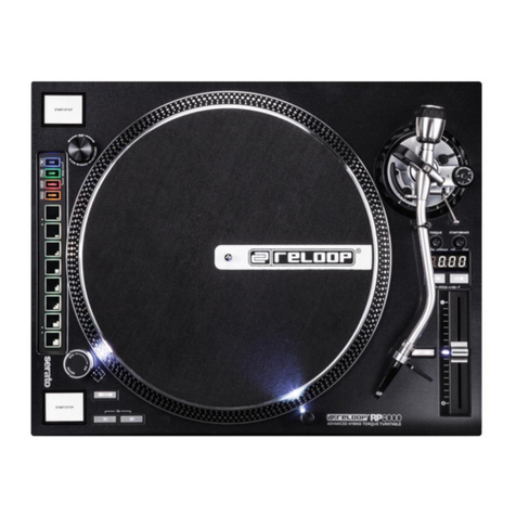 Reloop RP8000 User manual