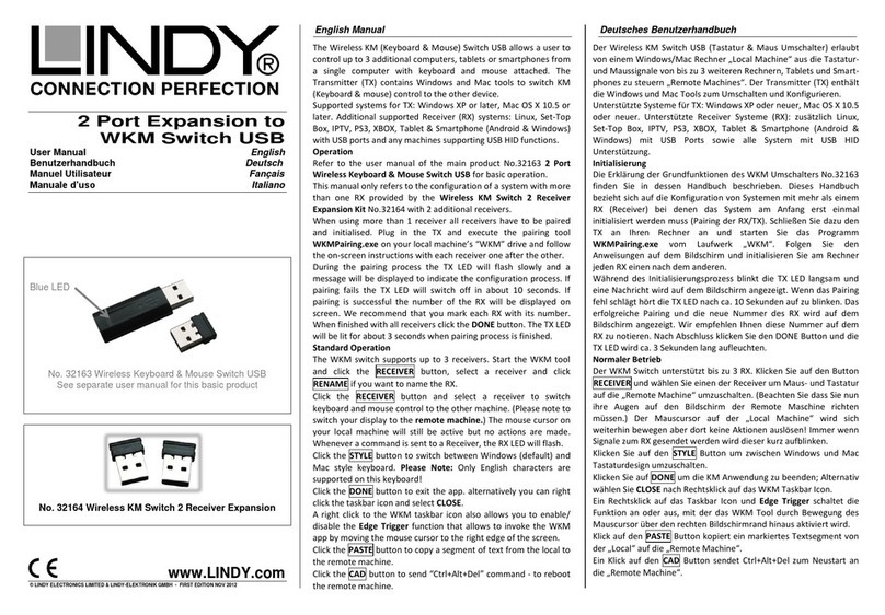 Lindy 32164 user manual