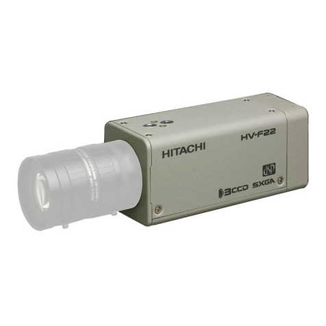 Hitachi HV-F22GV User manual