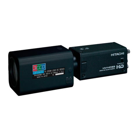 Hitachi HV-HD33 User manual