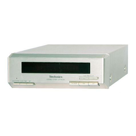 Technics ST-HD350 User manual