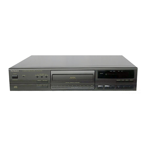 Technics SL-PG470A Service manual