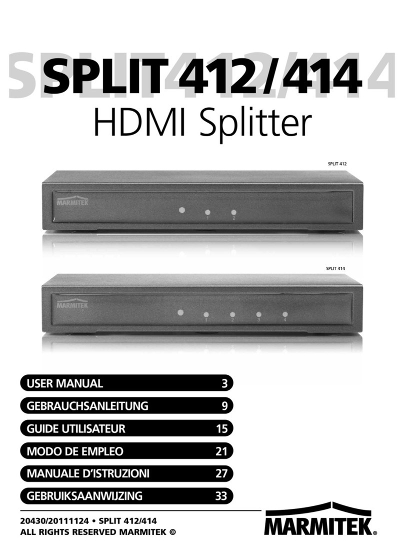 Marmitek Split 412 User manual