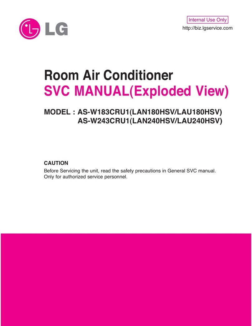 LG LAN180HSV User manual