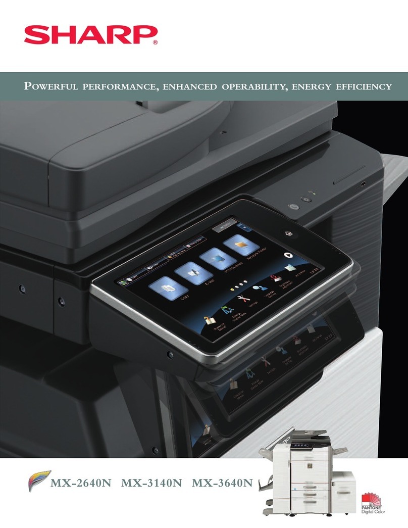 Sharp MX-2640N User manual